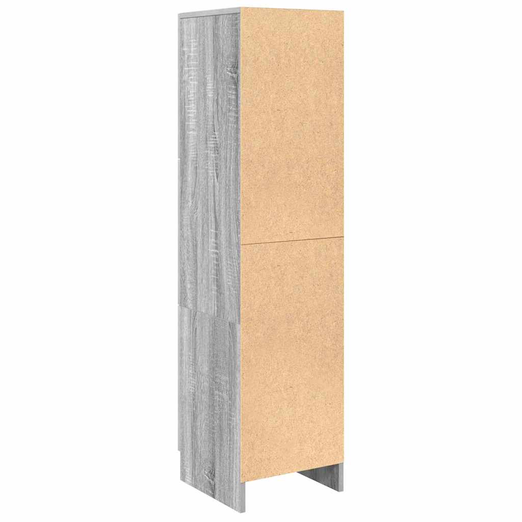 Highboard Grå Sonoma 31,5 x 32 x 122,5 cm