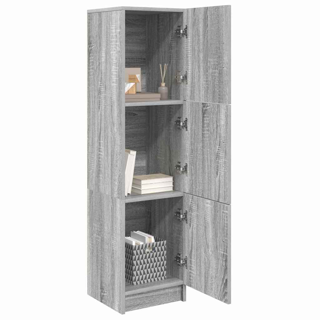 Highboard Grå Sonoma 31,5 x 32 x 122,5 cm