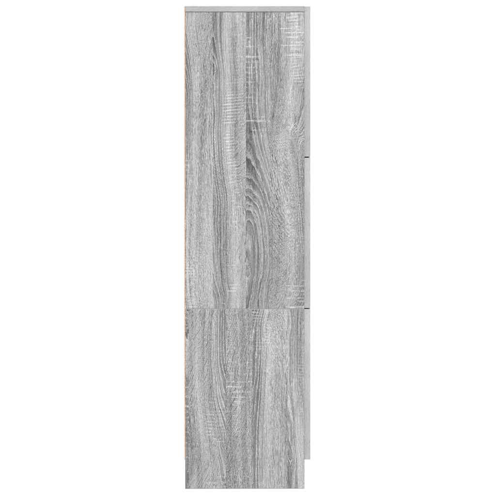 Highboard Grå Sonoma 31,5 x 32 x 122,5 cm