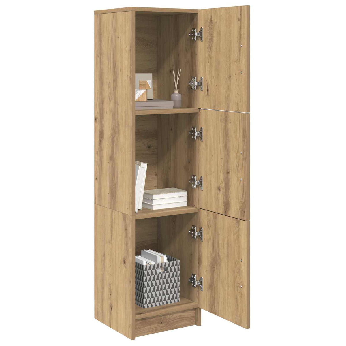 Highboard Artisan Egetræ 31,5 x 32 x 122,5 cm