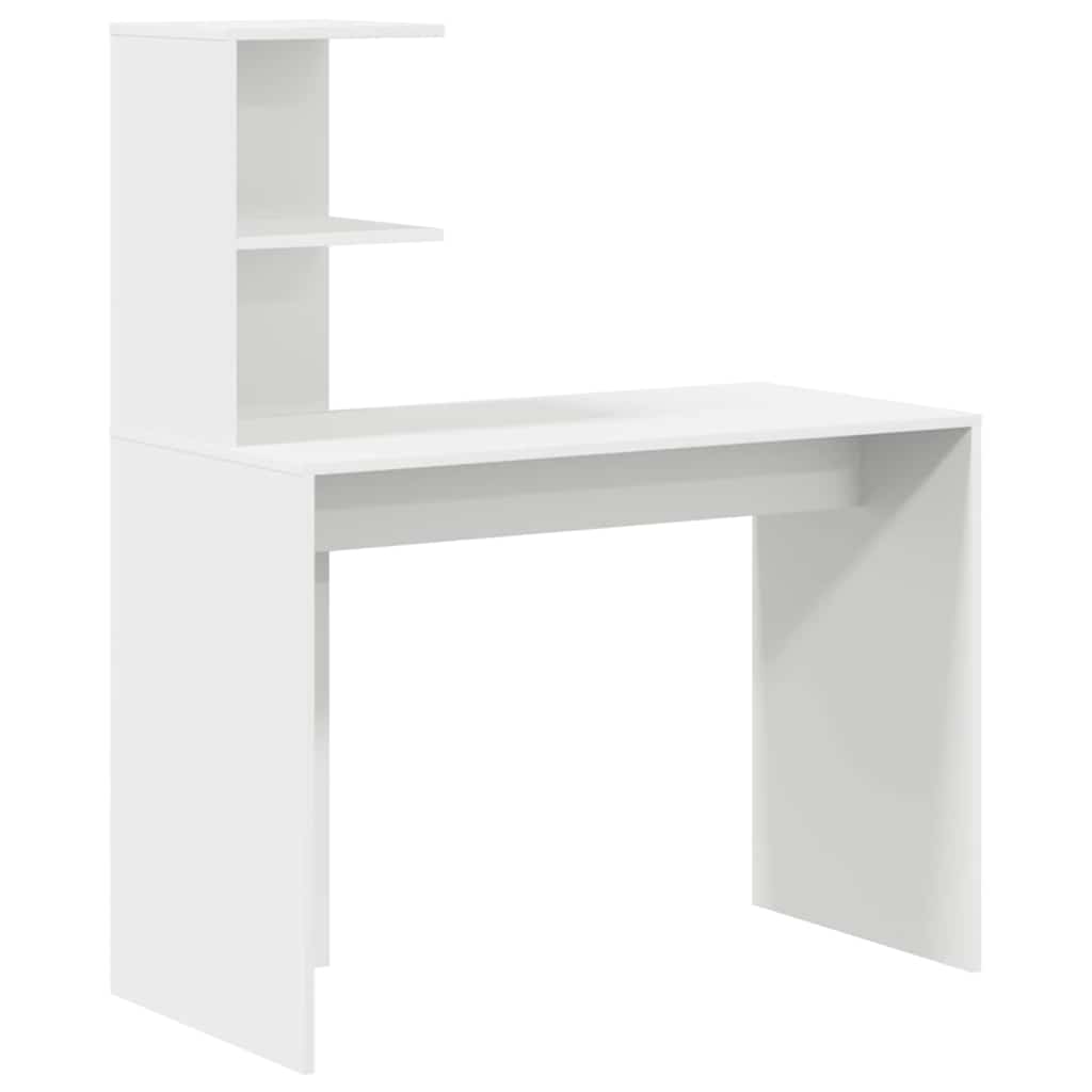 Bord Hvid 102 x 50 x 124 cm Konstrueret træ