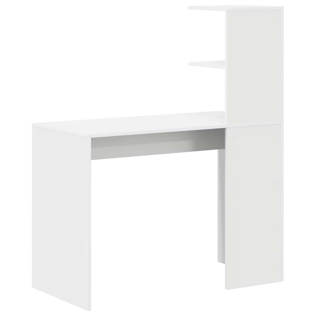 Bord Hvid 102 x 50 x 124 cm Konstrueret træ