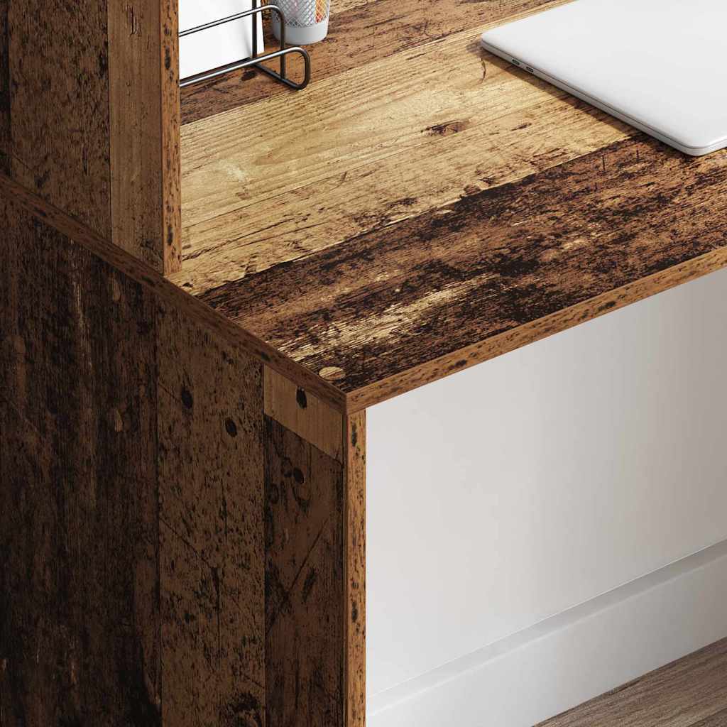 Bord Gammelt træ 102 x 50 x 124 cm Konstrueret træ