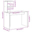 Bord Gammelt træ 102 x 50 x 124 cm Konstrueret træ