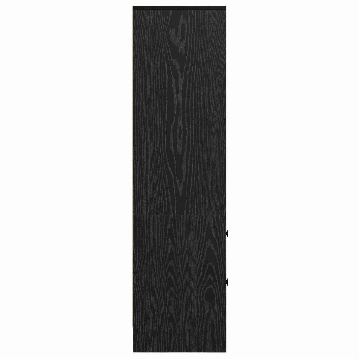 Highboard med skuffe Sort eg 45,5 x 34 x 127 cm