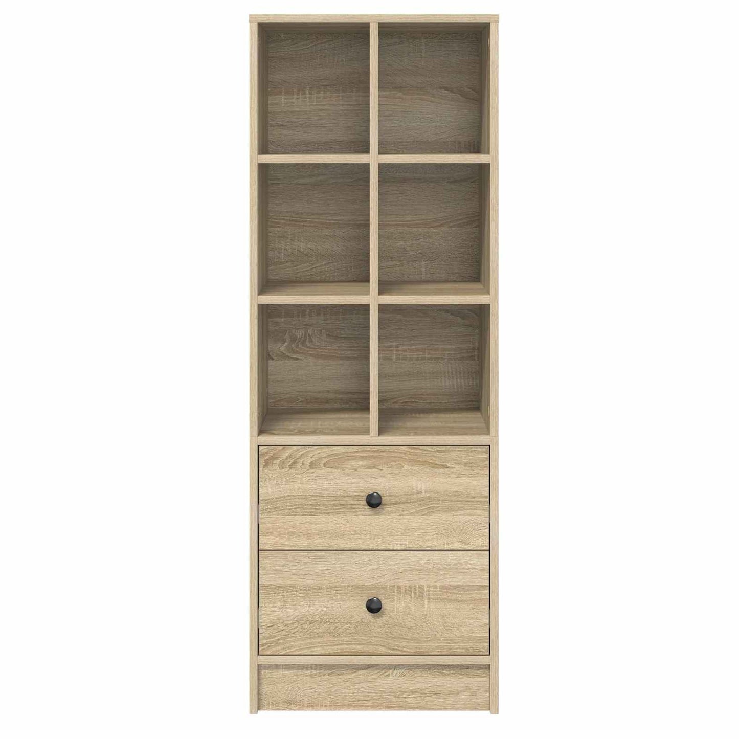 Highboard med skuffe Sonoma eg 45,5 x 34 x 127 cm