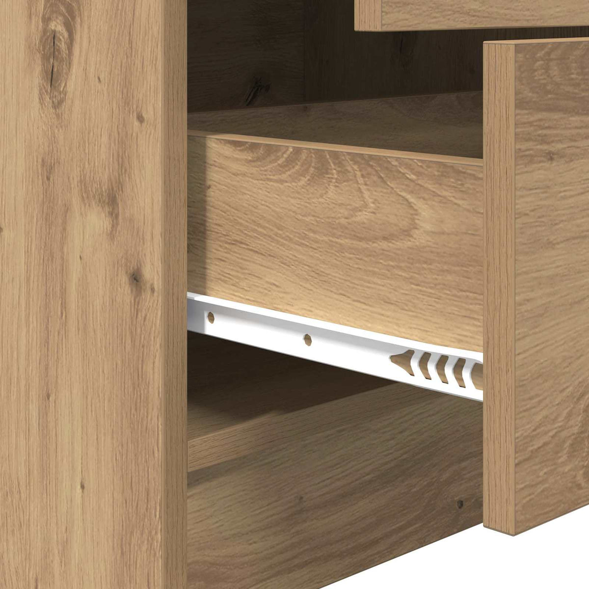 Highboard Artisan Egetræ 45,5 x 34 x 127 cm