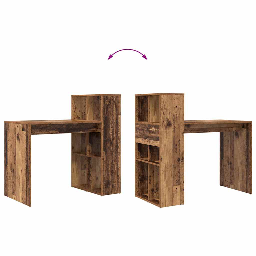 Bord Gammelt træ Konstrueret træ 108 x 55 x 103.5 cm
