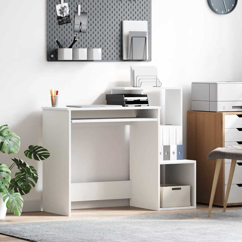 Bord Hvid 106 x 41 x 88,5 cm Konstrueret træ