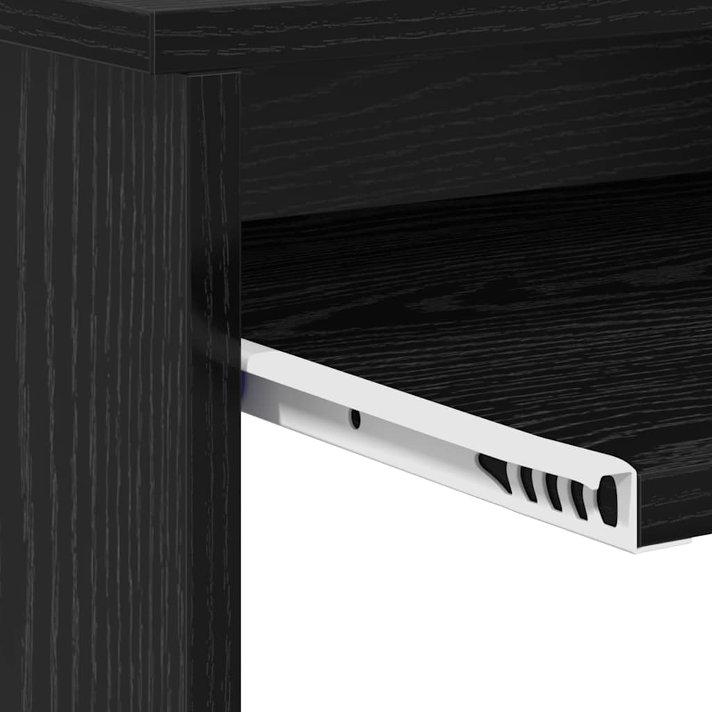 Bord Sort eg 106 x 41 x 88,5 cm Konstrueret træ
