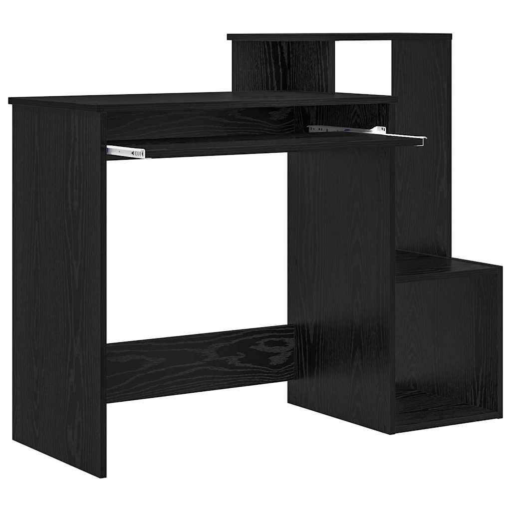 Bord Sort eg 106 x 41 x 88,5 cm Konstrueret træ