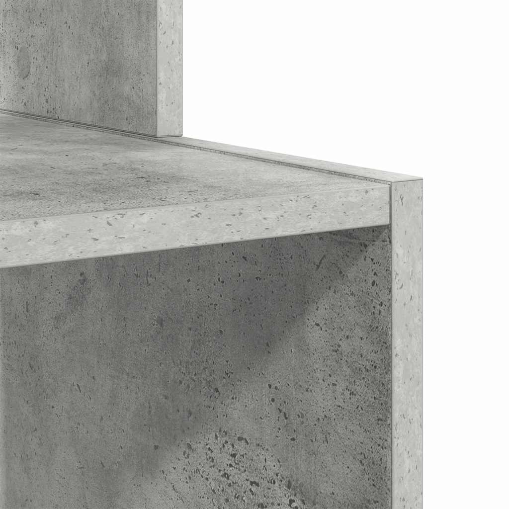Bord Beton Grå 106 x 41 x 88,5 cm Konstrueret træ