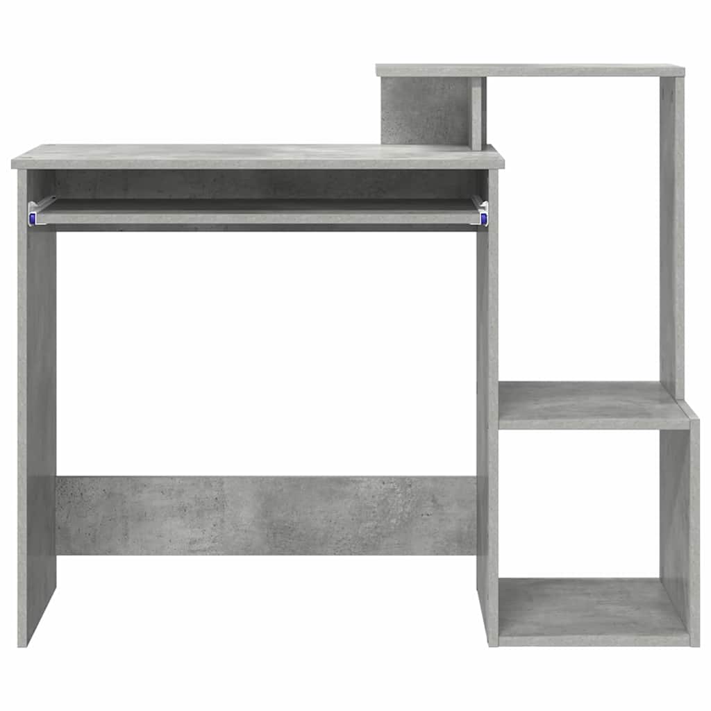 Bord Beton Grå 106 x 41 x 88,5 cm Konstrueret træ
