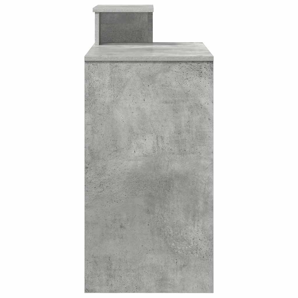 Bord Beton Grå 106 x 41 x 88,5 cm Konstrueret træ