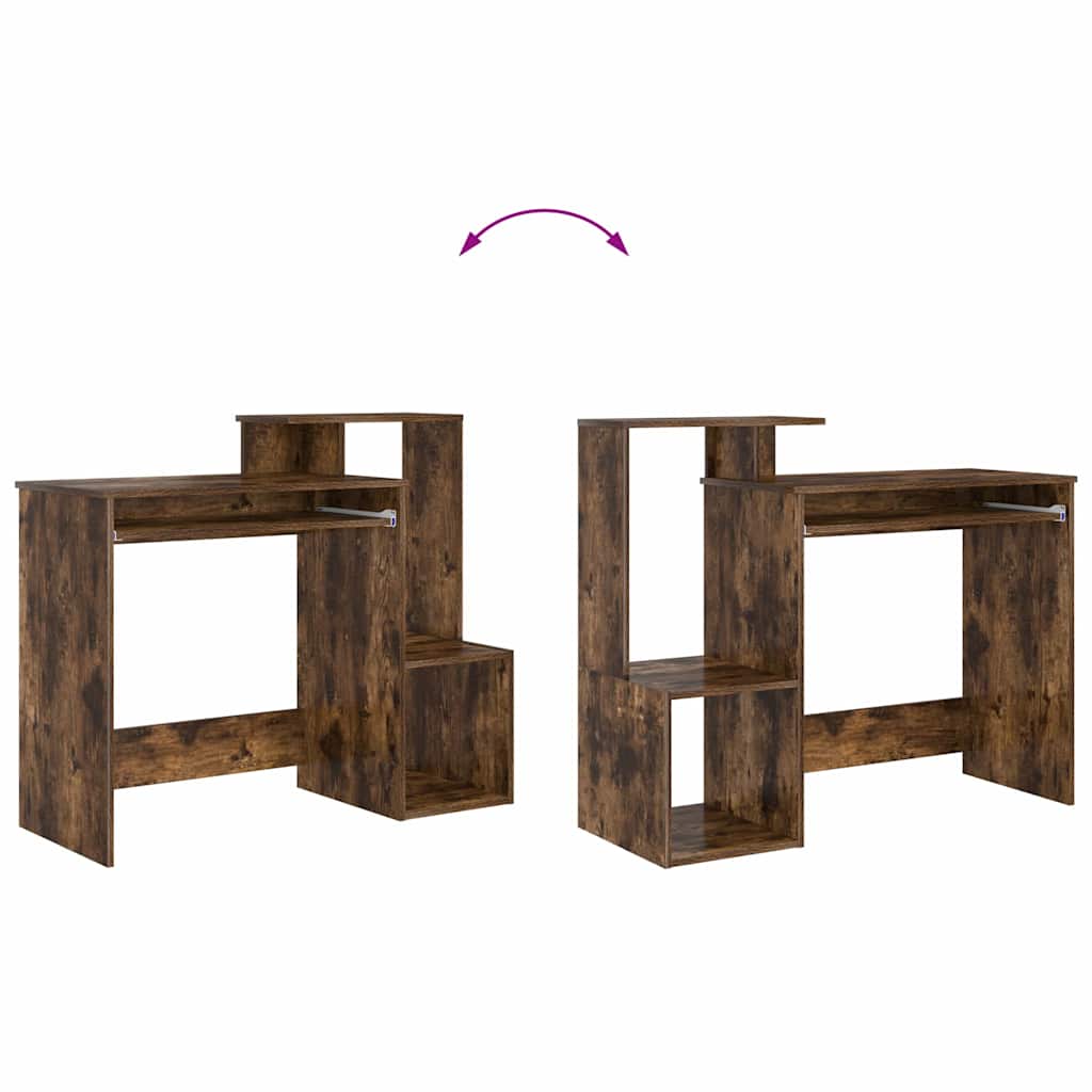 Bord Røget eg 106 x 41 x 88,5 cm Konstrueret træ