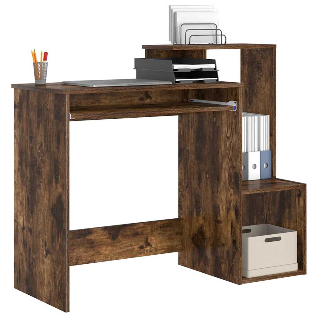 Bord Røget eg 106 x 41 x 88,5 cm Konstrueret træ
