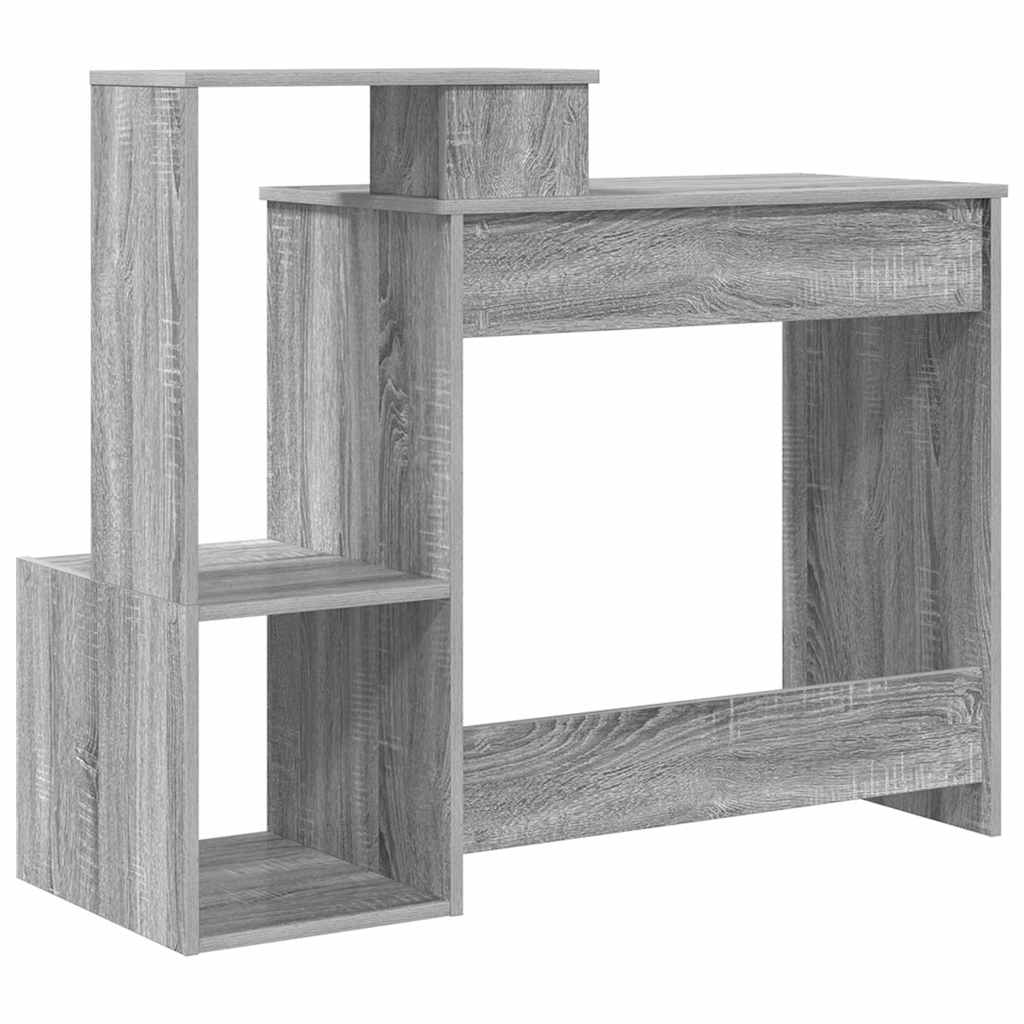 Bord Grå Sonoma 106 x 41 x 88,5 cm Konstrueret træ