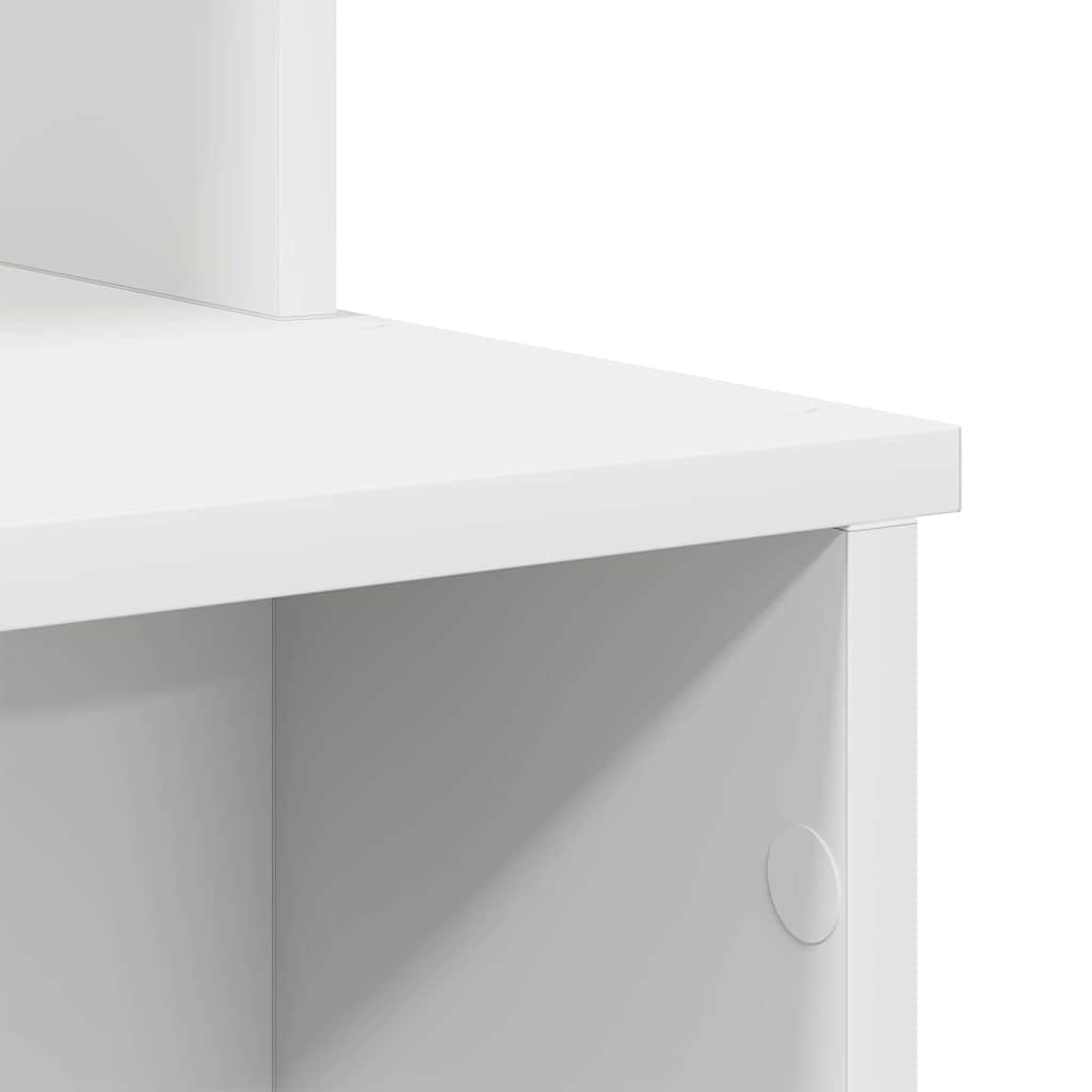 Bord Hvid 120,5 x 44 x 88,5 cm Konstrueret træ