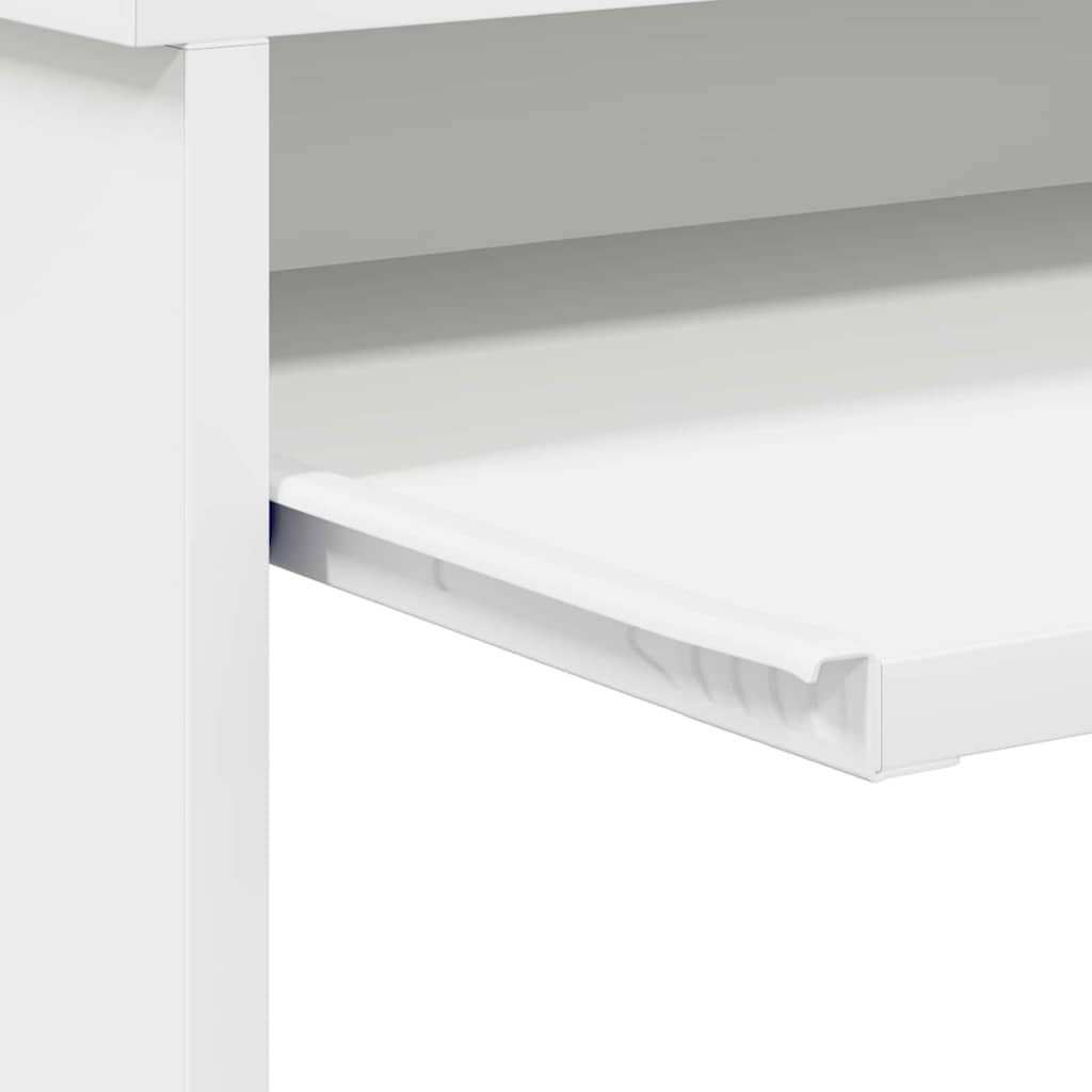 Bord Hvid 120,5 x 44 x 88,5 cm Konstrueret træ