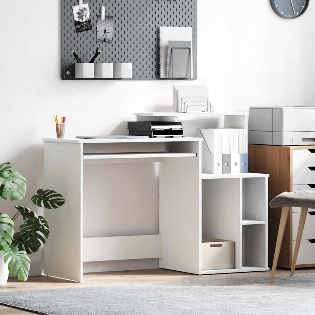 Bord Hvid 120,5 x 44 x 88,5 cm Konstrueret træ