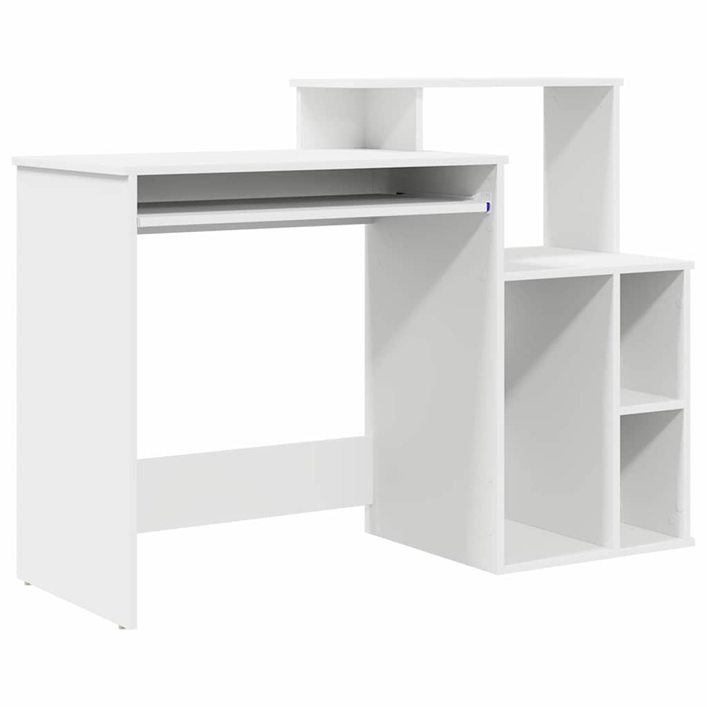 Bord Hvid 120,5 x 44 x 88,5 cm Konstrueret træ