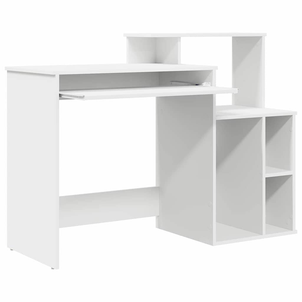 Bord Hvid 120,5 x 44 x 88,5 cm Konstrueret træ