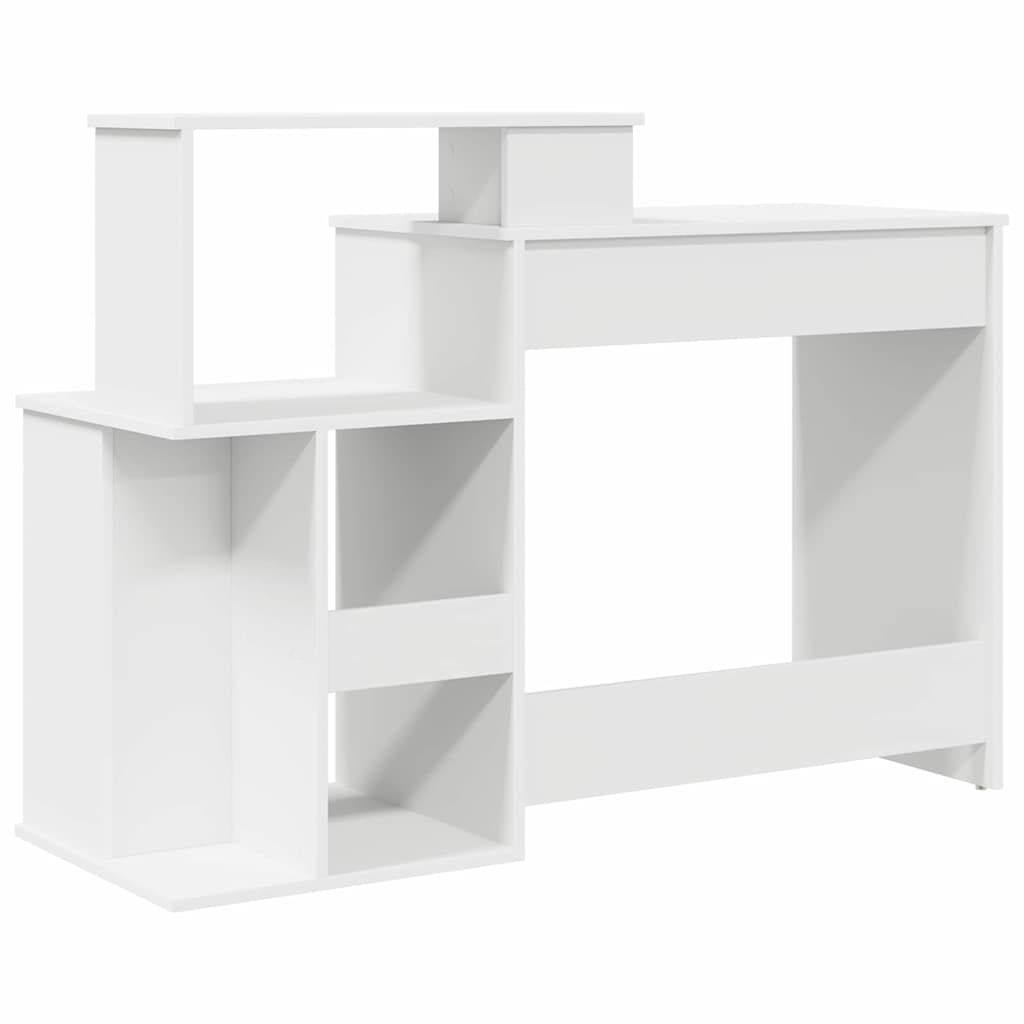 Bord Hvid 120,5 x 44 x 88,5 cm Konstrueret træ