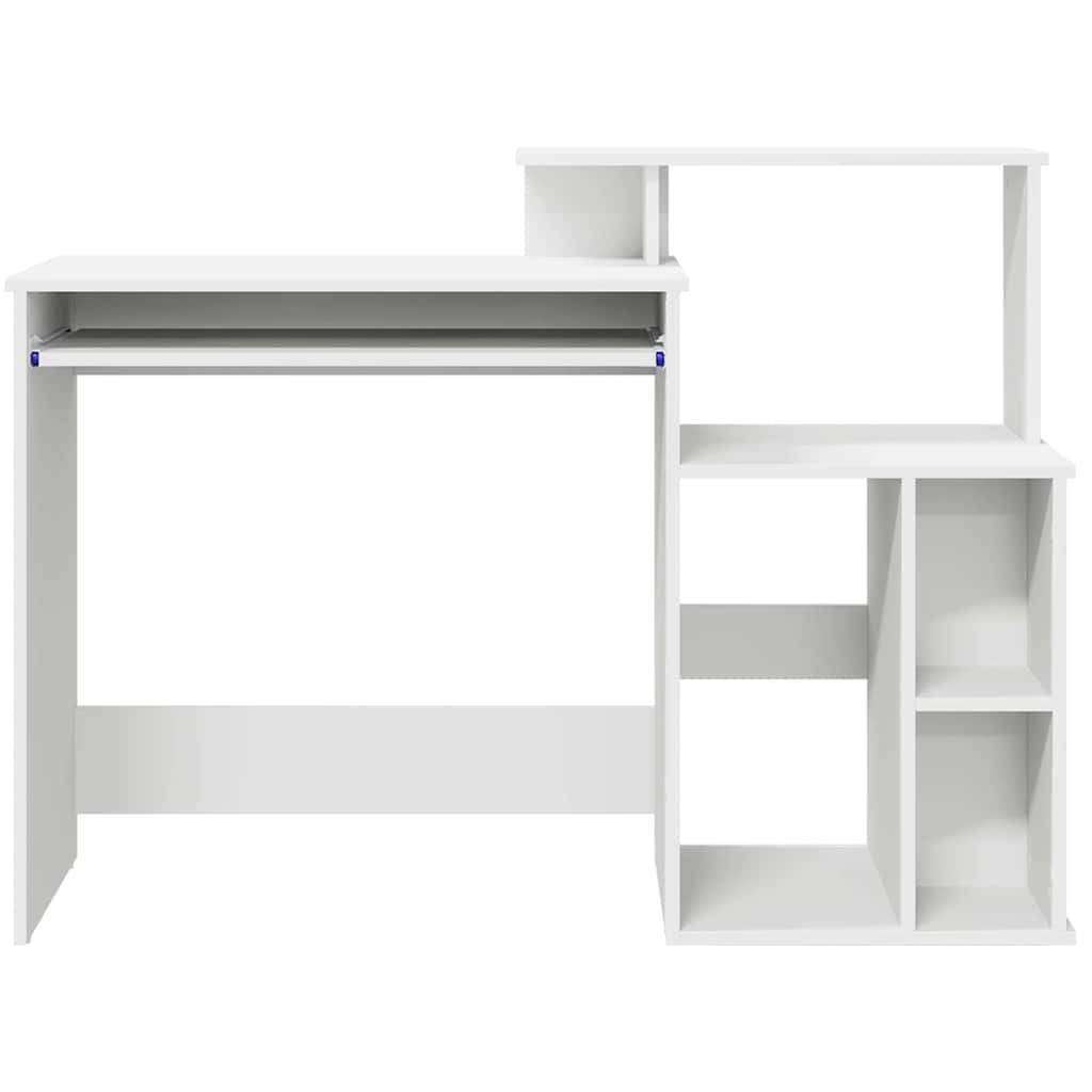 Bord Hvid 120,5 x 44 x 88,5 cm Konstrueret træ
