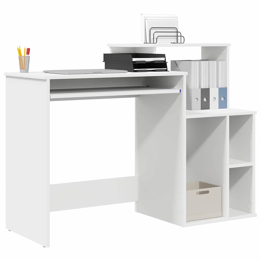 Bord Hvid 120,5 x 44 x 88,5 cm Konstrueret træ