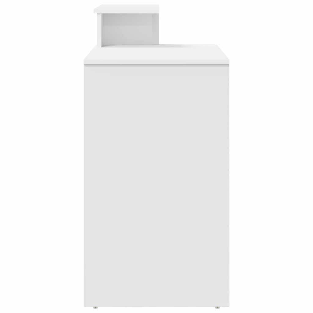 Bord Hvid 120,5 x 44 x 88,5 cm Konstrueret træ