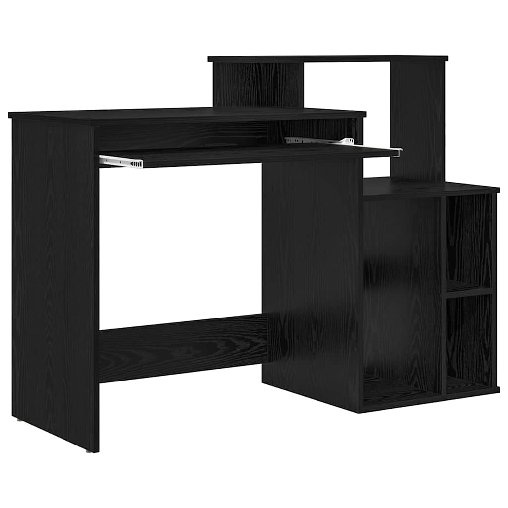 Bord Sort eg 120,5 x 44 x 88,5 cm Konstrueret træ