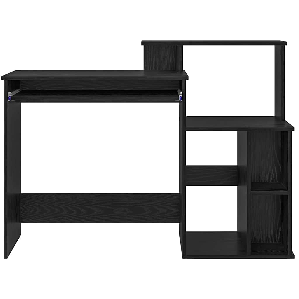 Bord Sort eg 120,5 x 44 x 88,5 cm Konstrueret træ