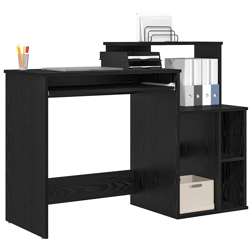 Bord Sort eg 120,5 x 44 x 88,5 cm Konstrueret træ