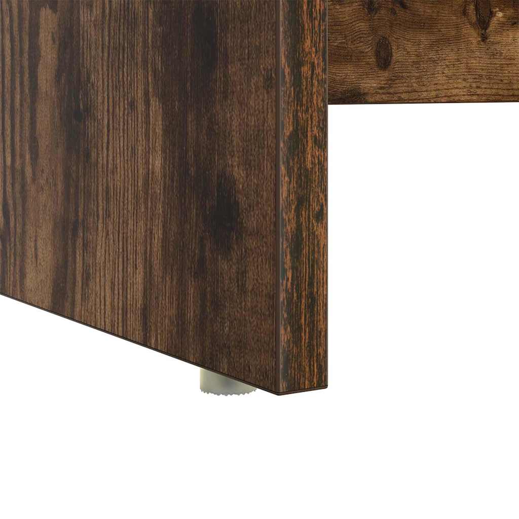 Bord Røget eg 120,5 x 44 x 88,5 cm Konstrueret træ