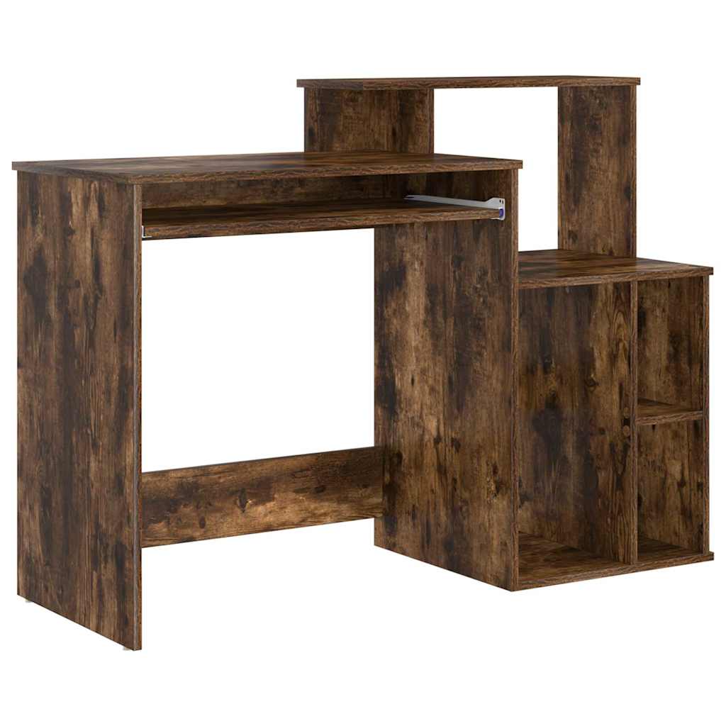 Bord Røget eg 120,5 x 44 x 88,5 cm Konstrueret træ