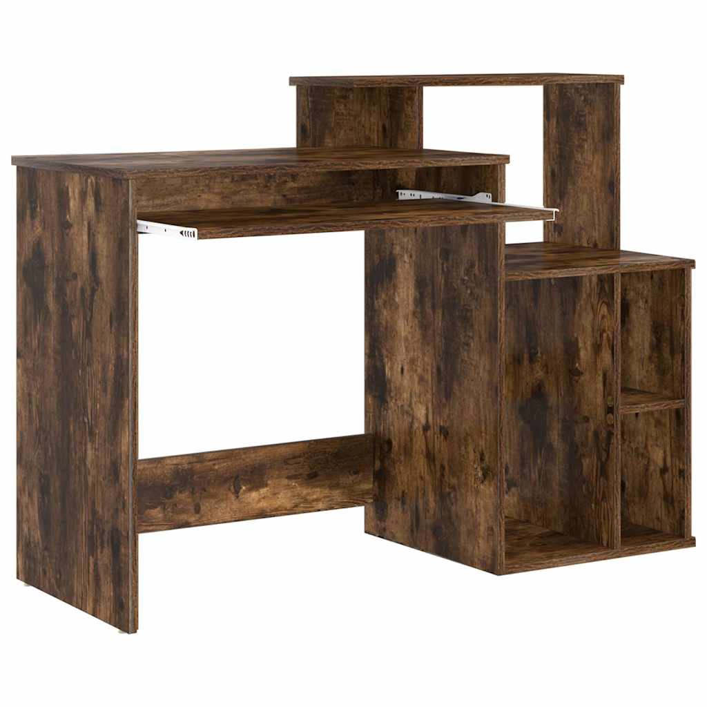 Bord Røget eg 120,5 x 44 x 88,5 cm Konstrueret træ