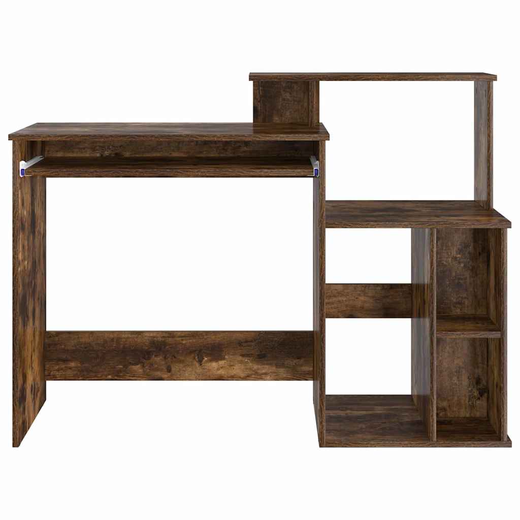 Bord Røget eg 120,5 x 44 x 88,5 cm Konstrueret træ