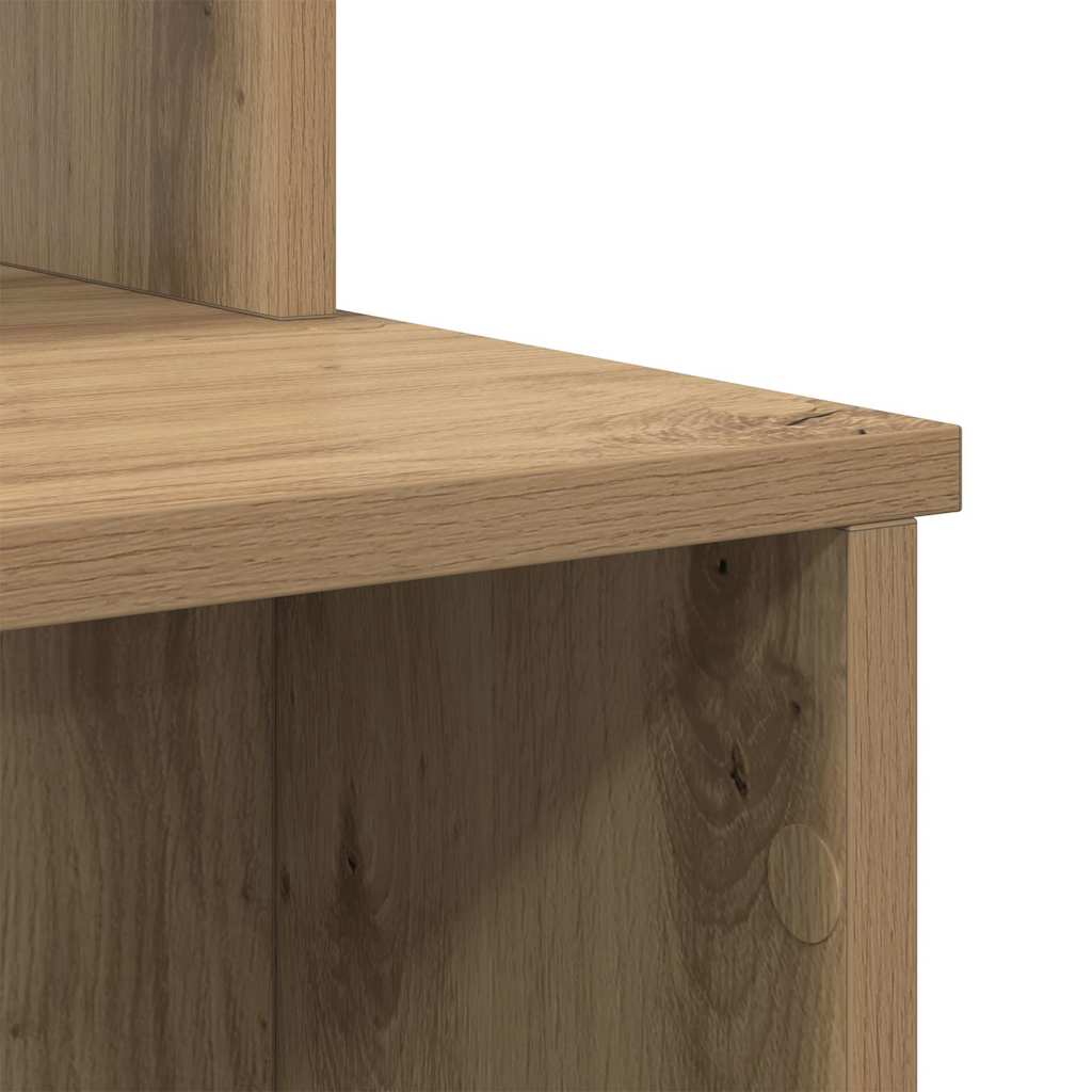 Bord Artisan Egetræ 120,5 x 44 x 88,5 cm Konstrueret træ