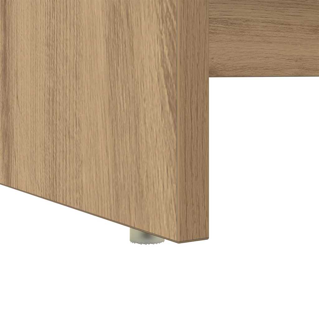 Bord Artisan Egetræ 120,5 x 44 x 88,5 cm Konstrueret træ