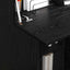 Bord Sort eg 71,5 x 31,5 x 106,5 cm Konstrueret træ