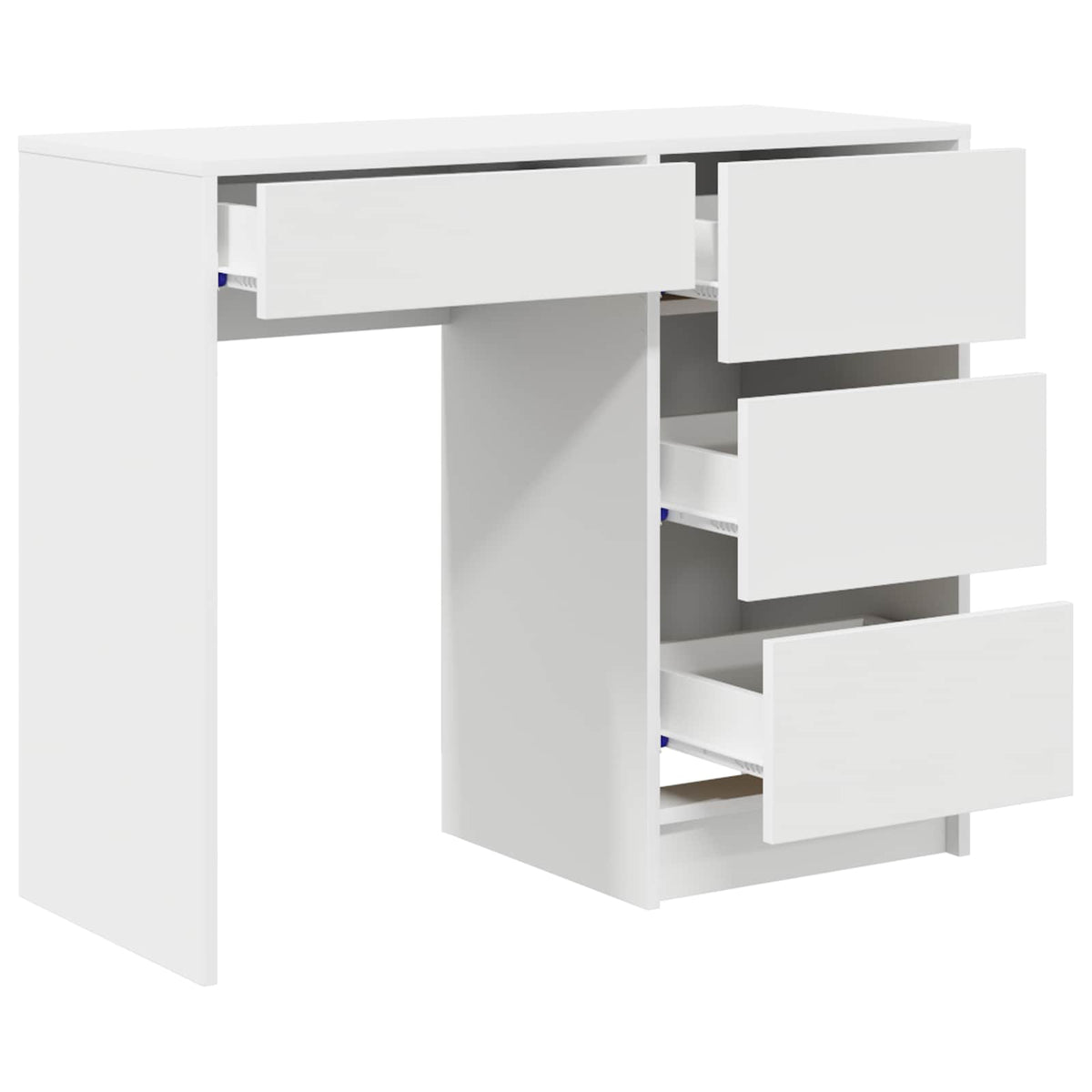 Bord Hvid Konstrueret træ 90 x 37.5 x 75 cm