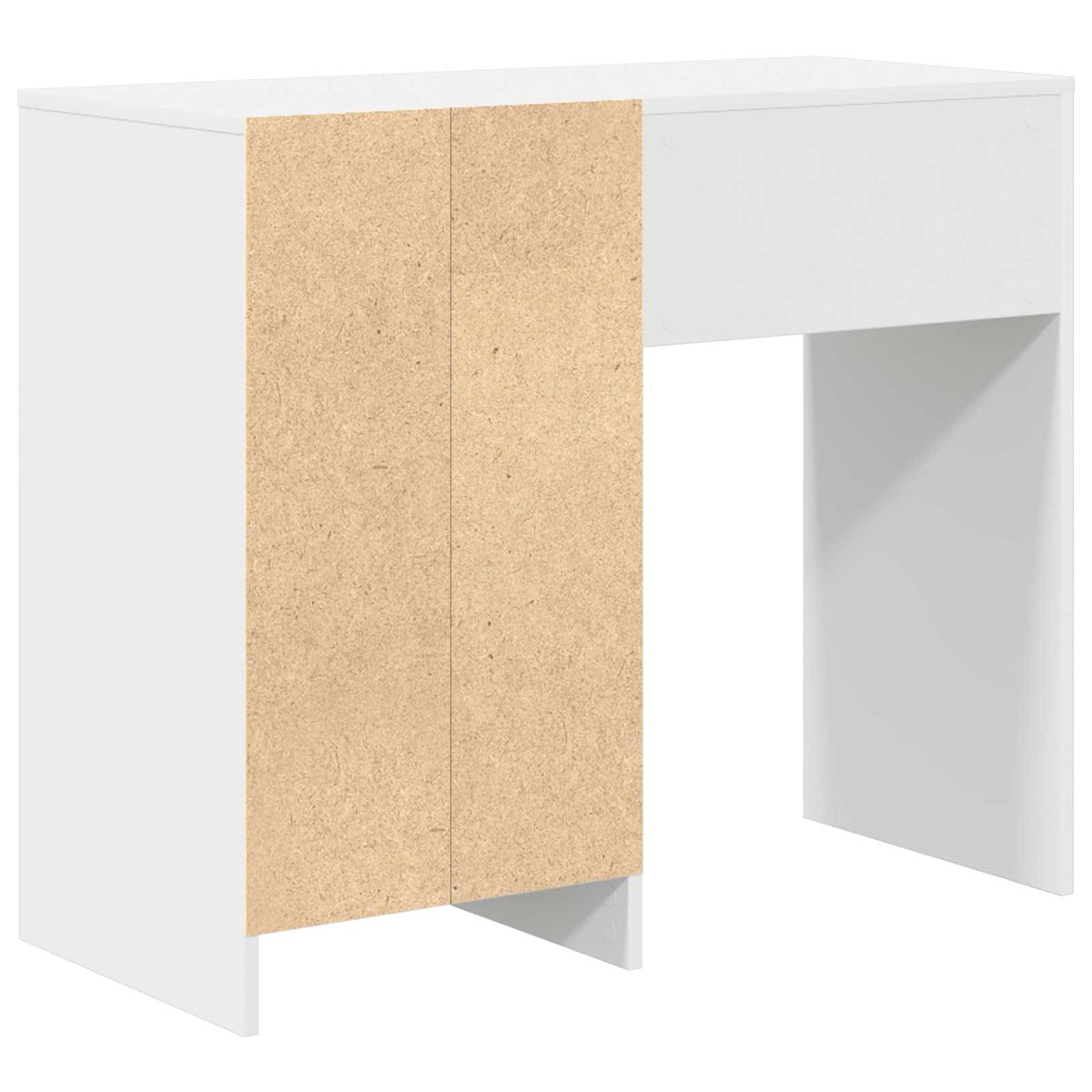 Bord Hvid Konstrueret træ 90 x 37.5 x 75 cm