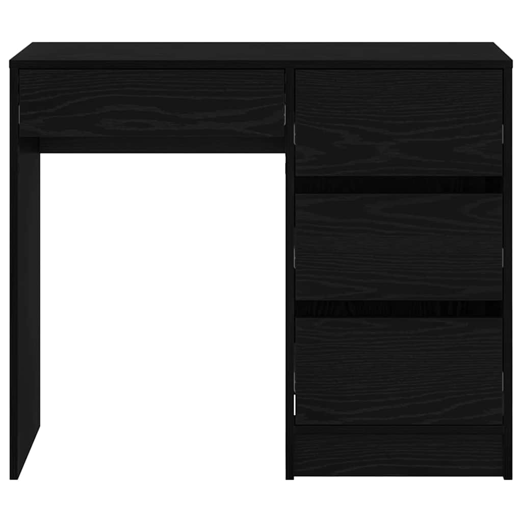 Bord Sort eg Konstrueret træ 90 x 37.5 x 75 cm