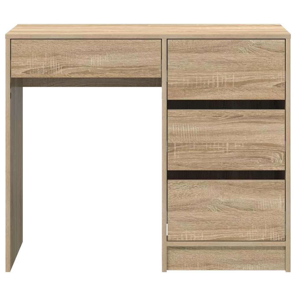 Bord Sonoma eg Konstrueret træ 90 x 37.5 x 75 cm