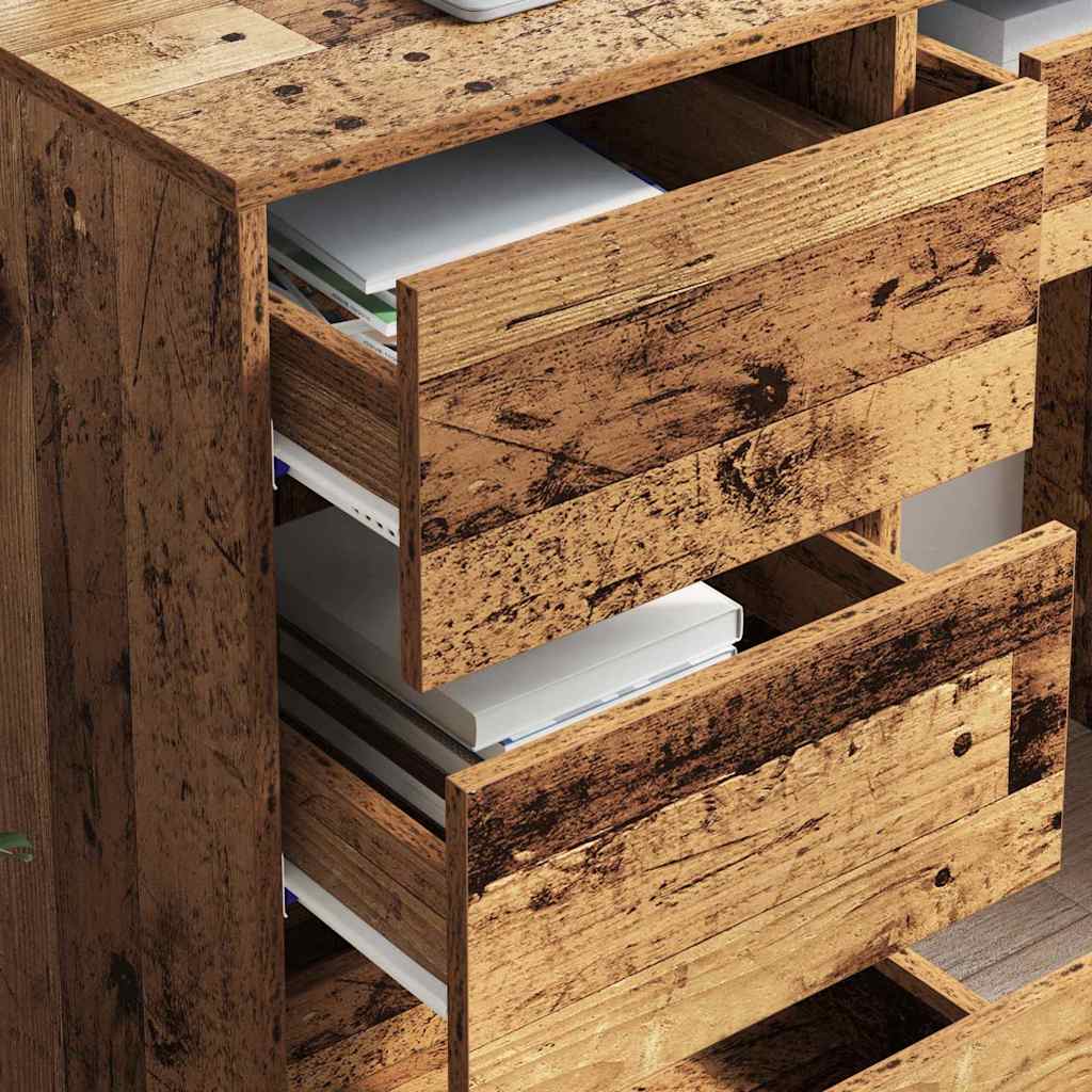Bord Gammelt træ Konstrueret træ 90 x 37.5 x 75 cm