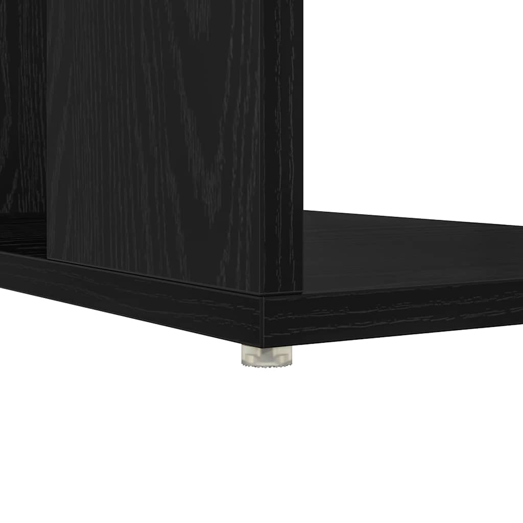 Bord Sort eg Konstrueret træ 130 x 50,5 x 75 cm