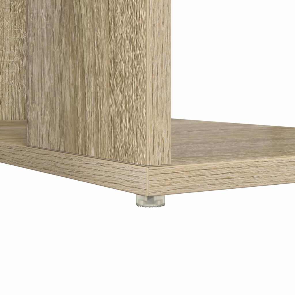 Bord Sonoma eg Konstrueret træ 130 x 50,5 x 75 cm