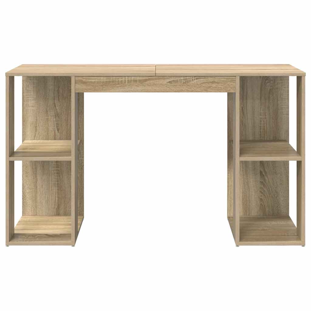 Bord Sonoma eg Konstrueret træ 130 x 50,5 x 75 cm