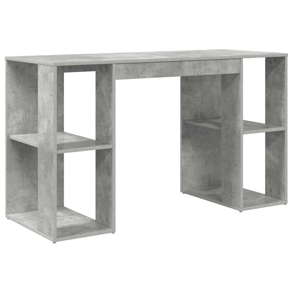 Bord Beton Grå Konstrueret træ 130 x 50,5 x 75 cm