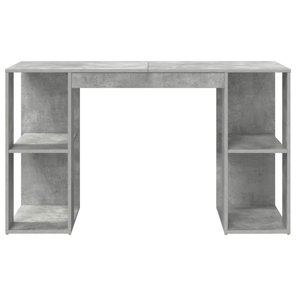 Bord Beton Grå Konstrueret træ 130 x 50,5 x 75 cm